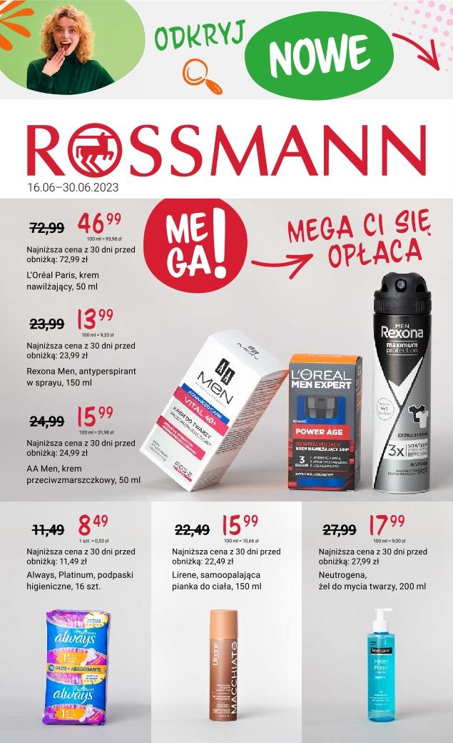Gazetka promocyjna Rossmann str. 1