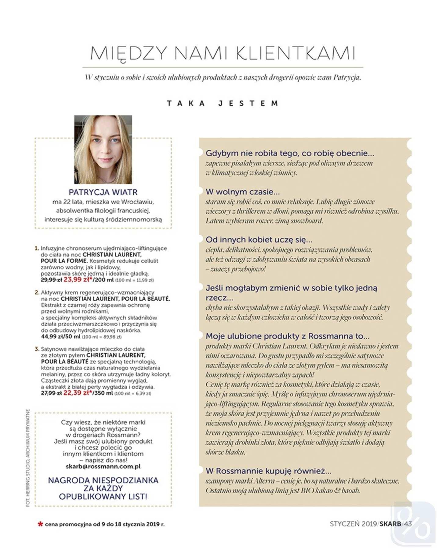 Gazetka promocyjna Rossmann str. 43