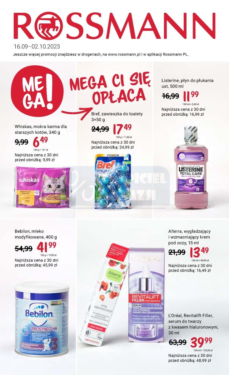 Gazetka promocyjna Rossmann str. 1