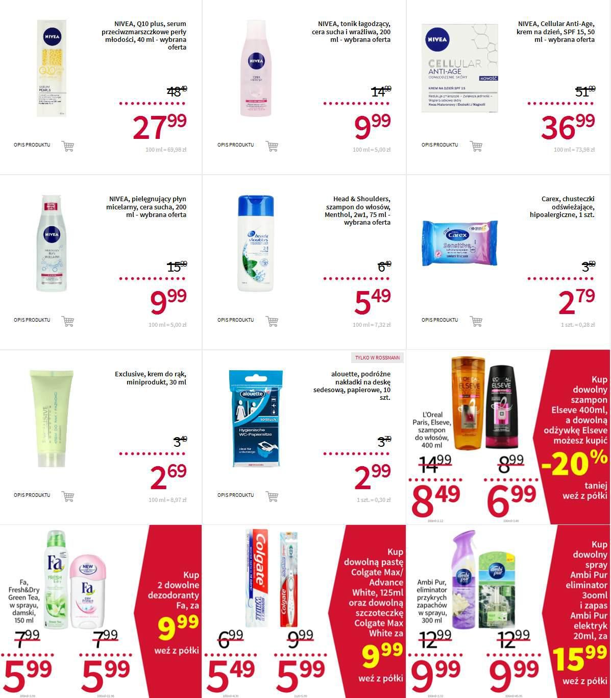 Gazetka promocyjna Rossmann str. 1
