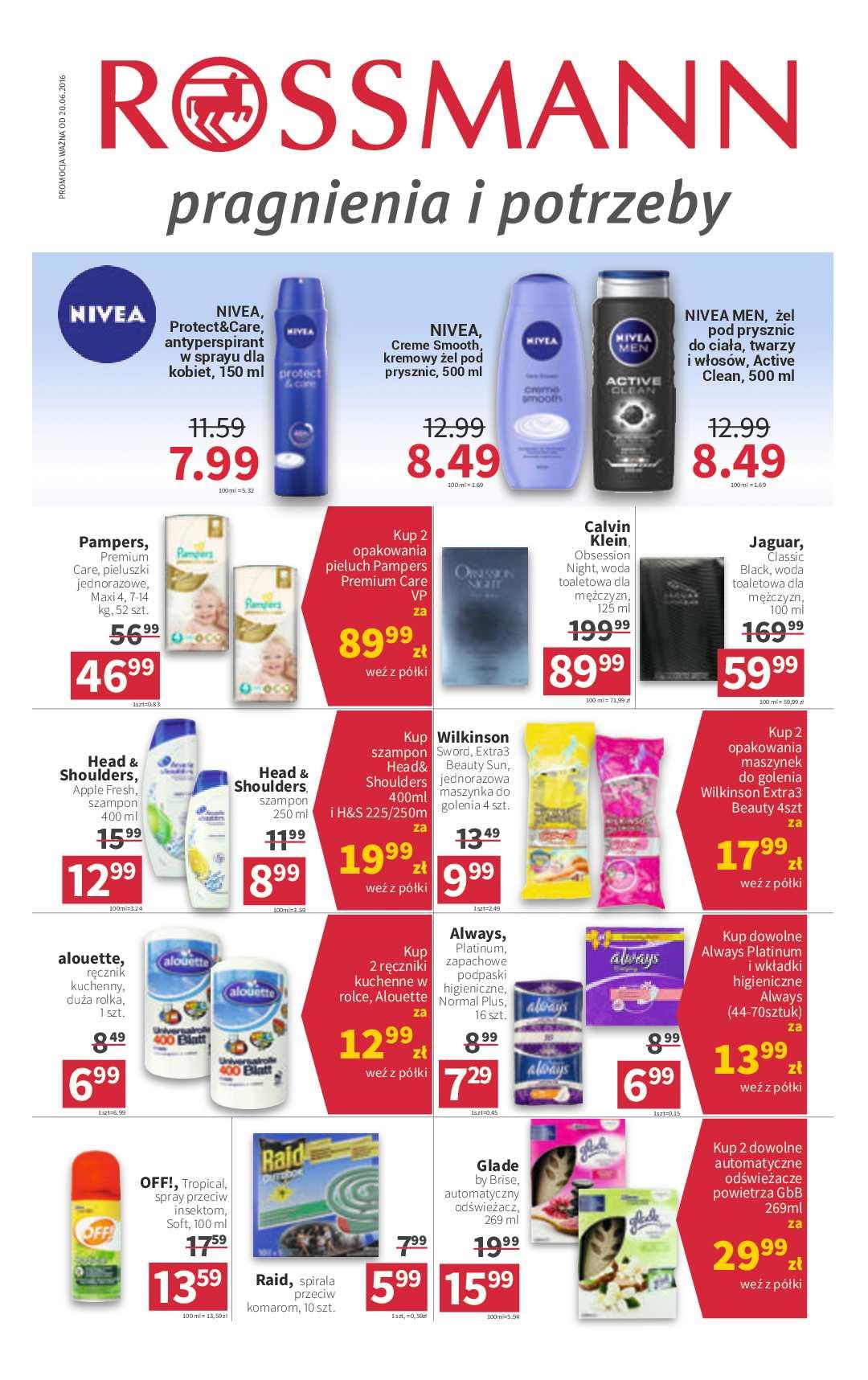 Gazetka promocyjna Rossmann str. 1