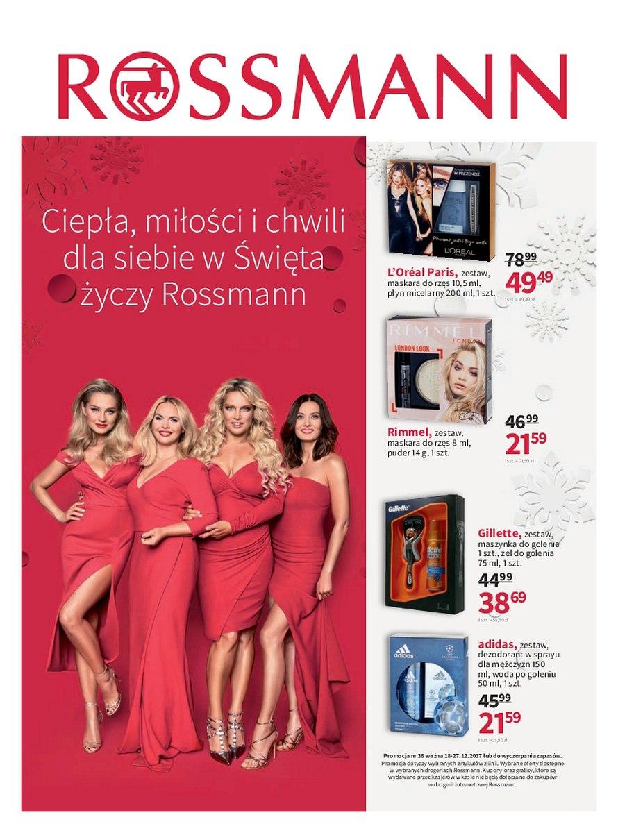 Gazetka promocyjna Rossmann str. 1
