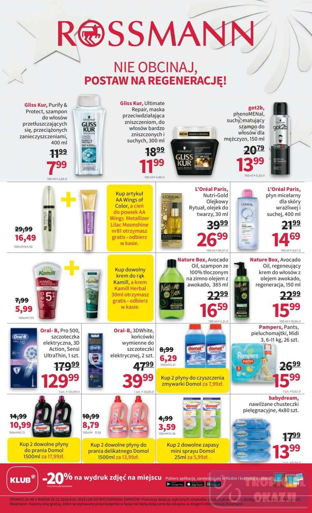 Gazetka promocyjna Rossmann str. 1