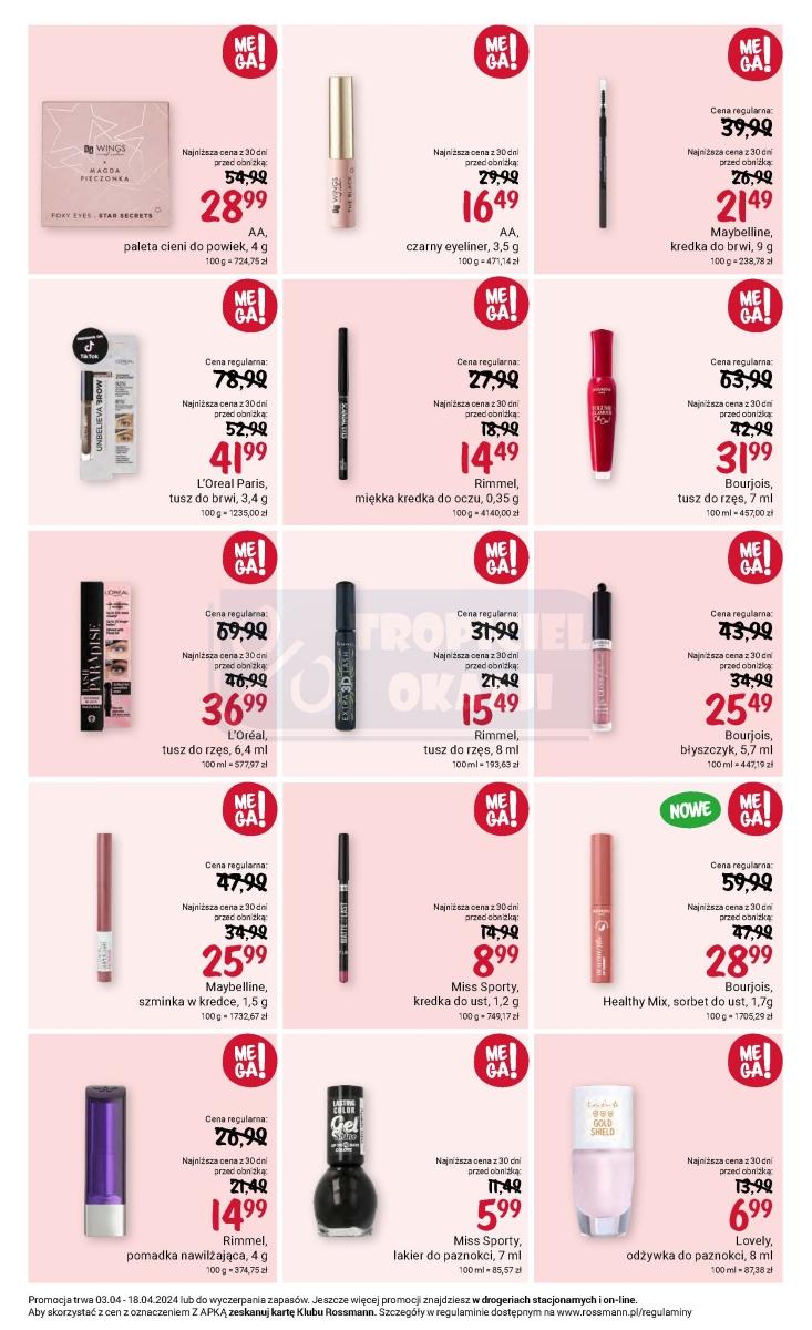 Gazetka promocyjna Rossmann str. 12