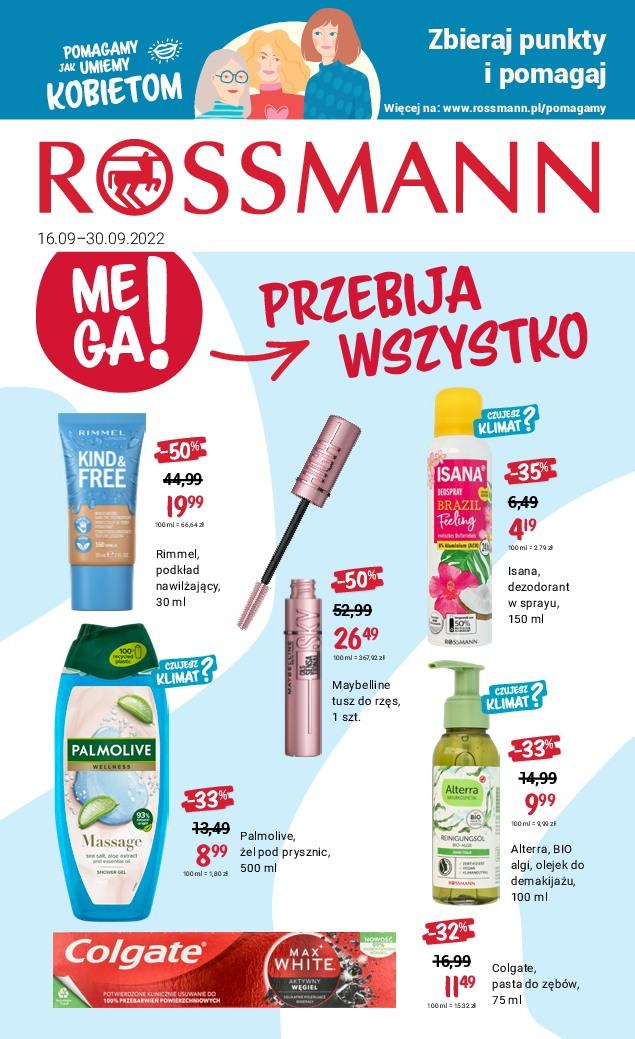 Gazetka promocyjna Rossmann str. 1