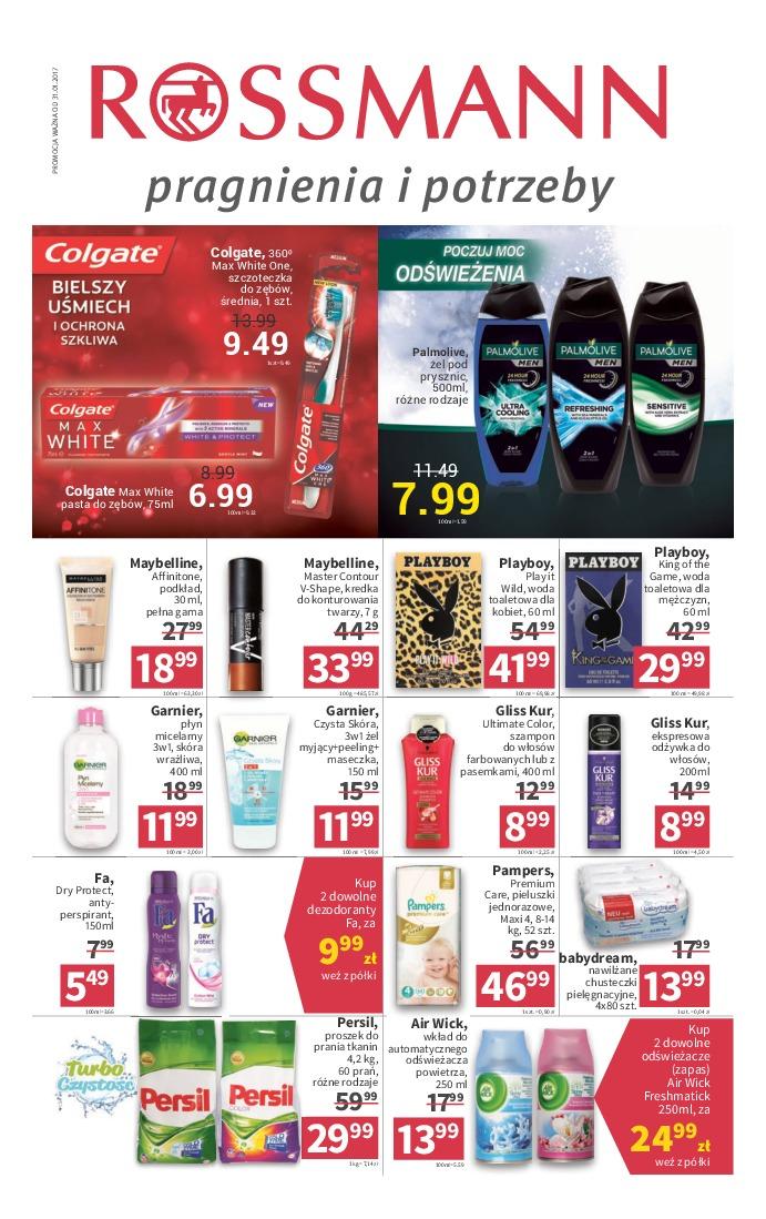 Gazetka promocyjna Rossmann str. 1