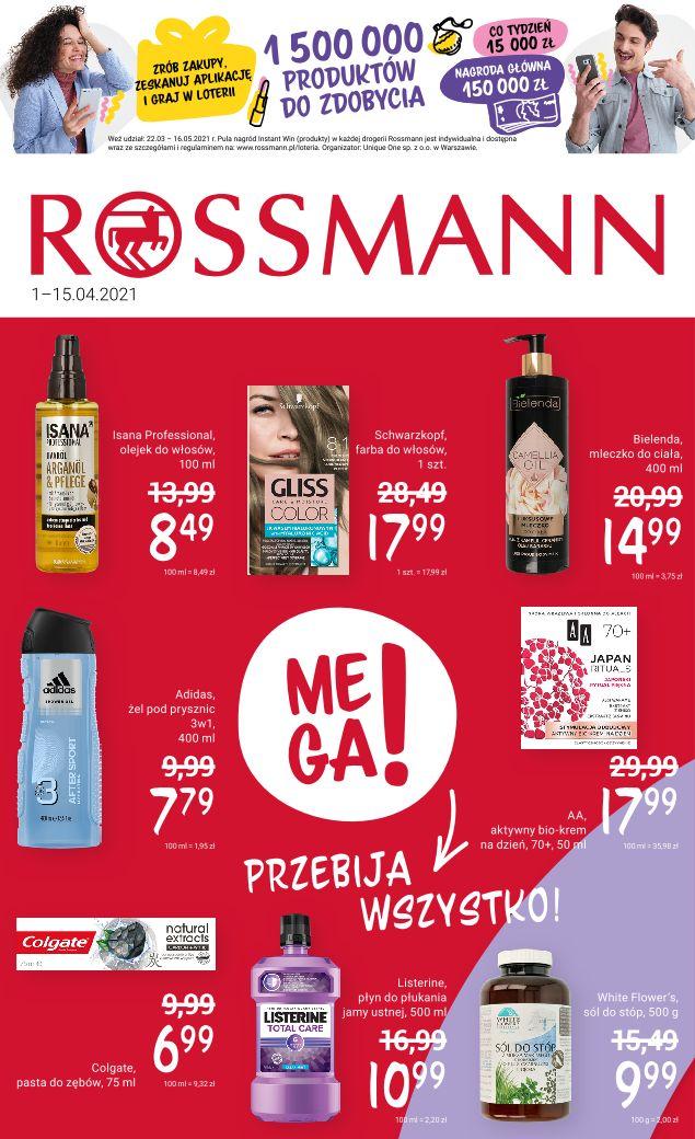 Gazetka promocyjna Rossmann str. 1