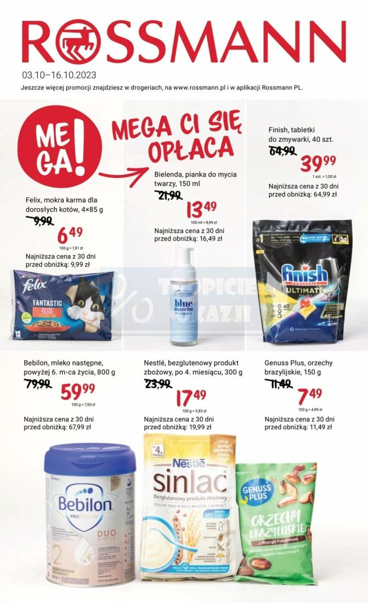 Gazetka promocyjna Rossmann str. 1