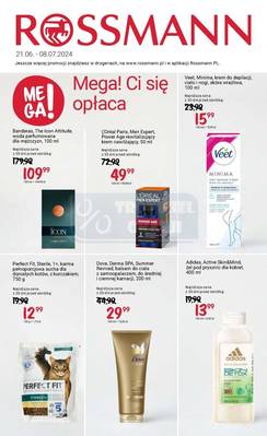 Rossmann gazetka 21.06