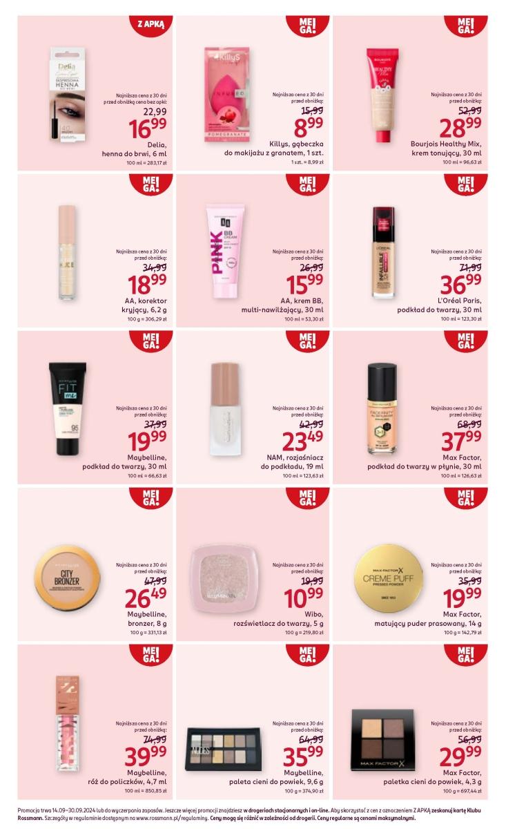 Gazetka promocyjna Rossmann str. 11