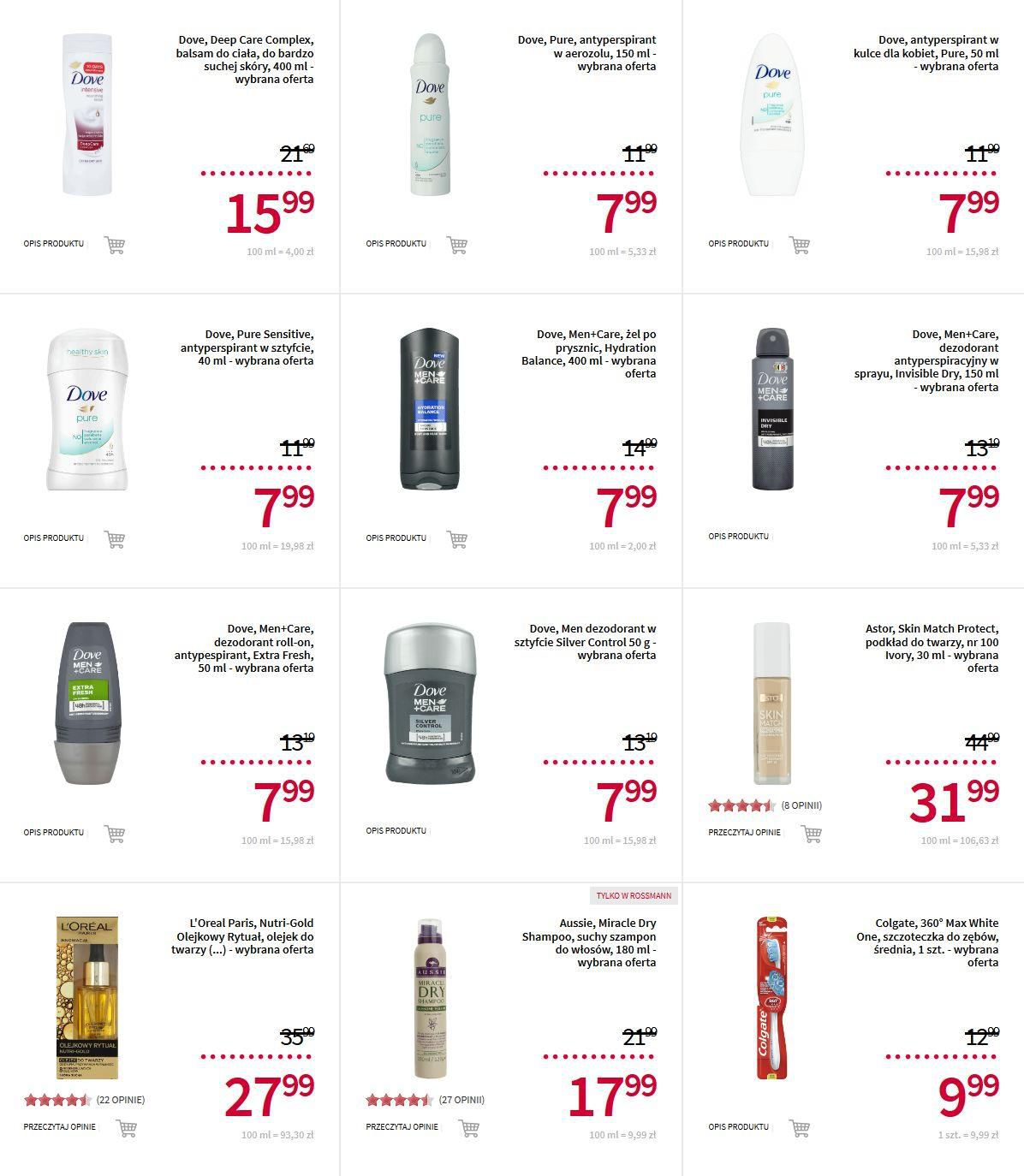 Gazetka promocyjna Rossmann str. 1