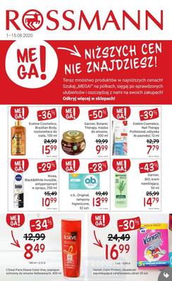 Rossmann 1 sierpnia