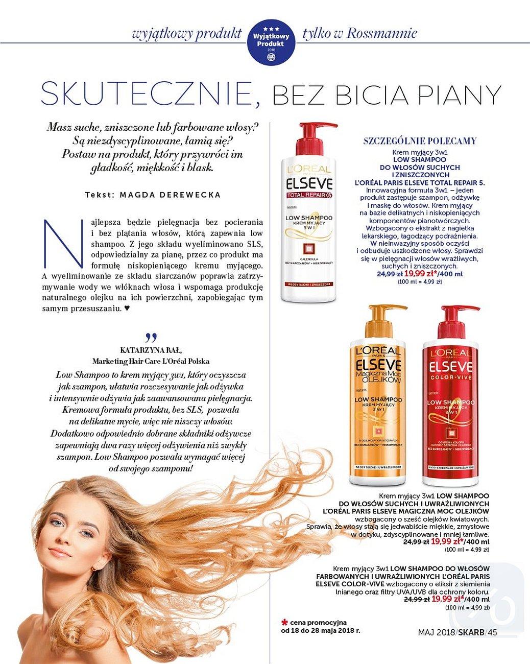 Gazetka promocyjna Rossmann str. 45