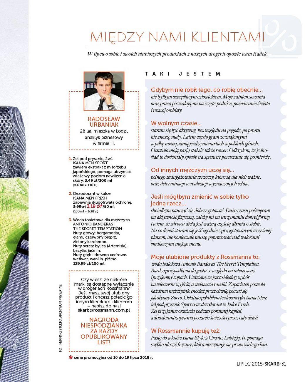 Gazetka promocyjna Rossmann str. 31