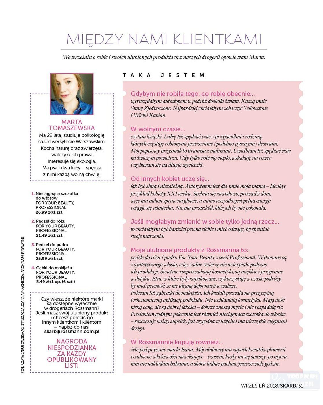 Gazetka promocyjna Rossmann str. 31