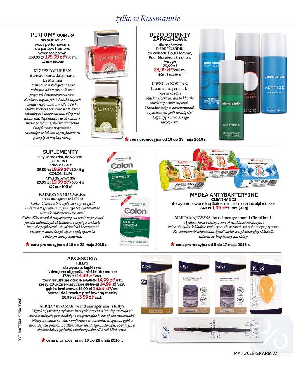 Gazetka promocyjna Rossmann str. 73