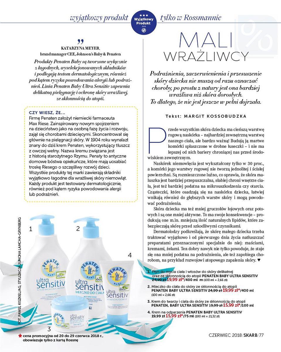 Gazetka promocyjna Rossmann str. 77