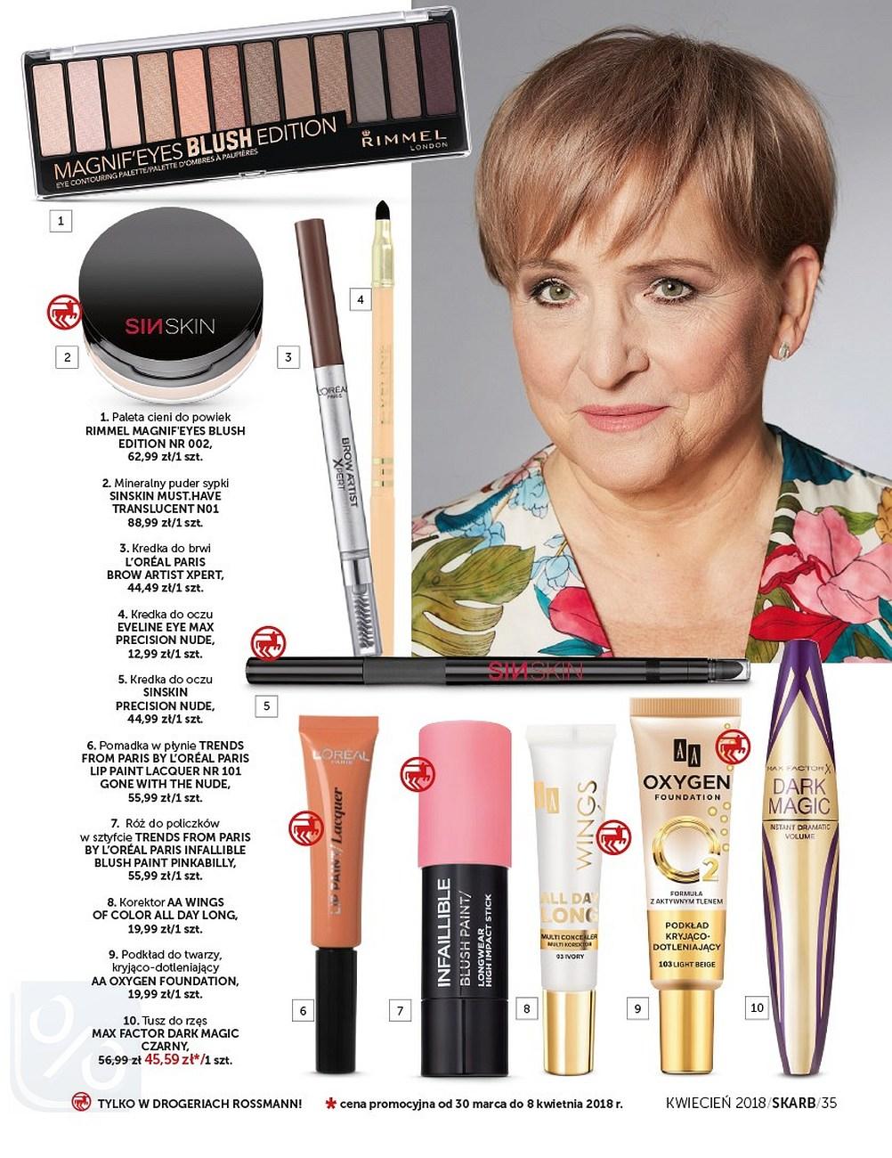 Gazetka promocyjna Rossmann str. 35