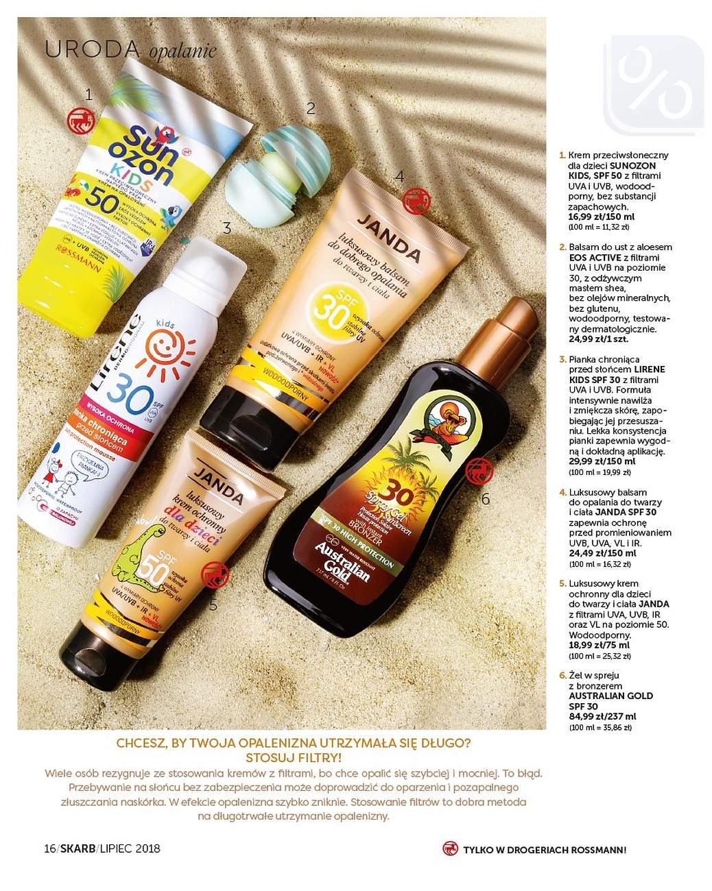 Gazetka promocyjna Rossmann str. 16