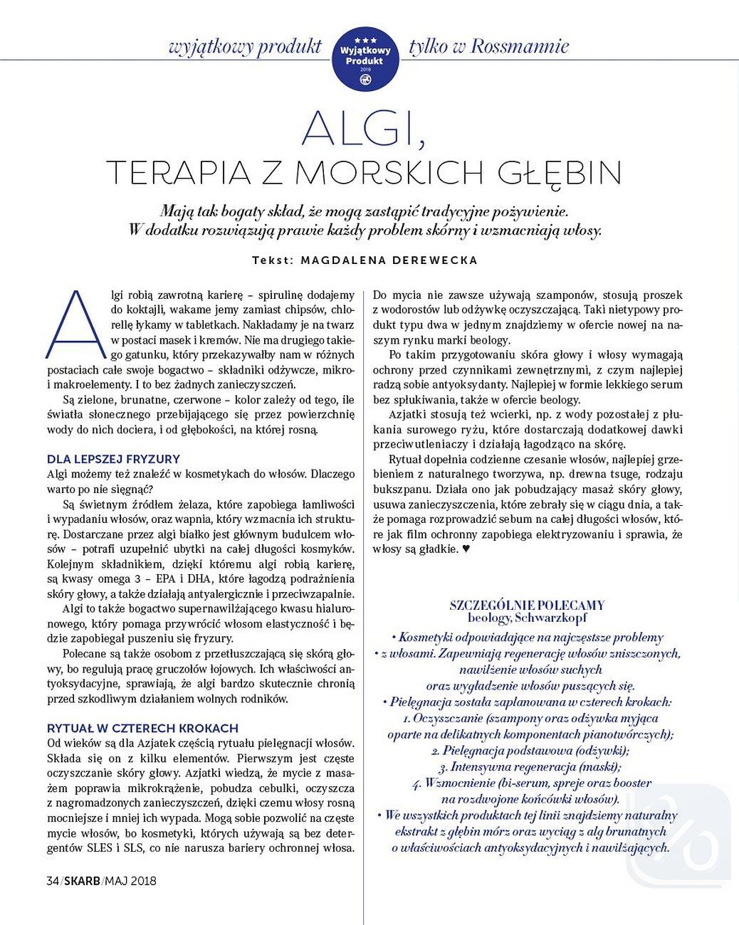 Gazetka promocyjna Rossmann str. 34