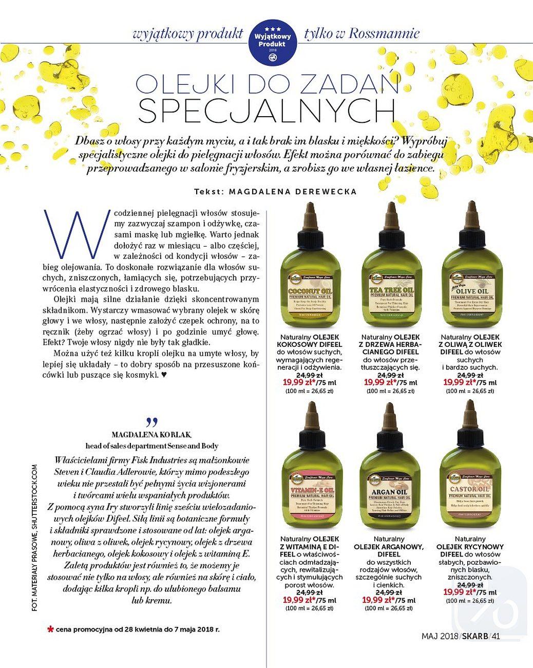 Gazetka promocyjna Rossmann str. 41